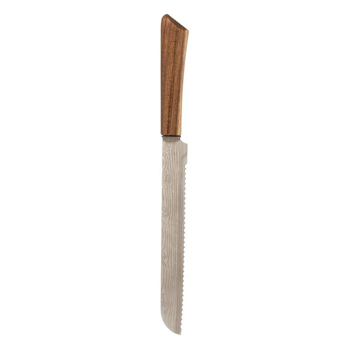 Bloc 5 Couteaux en Bois "Acacia" 36cm Marron - Image 3