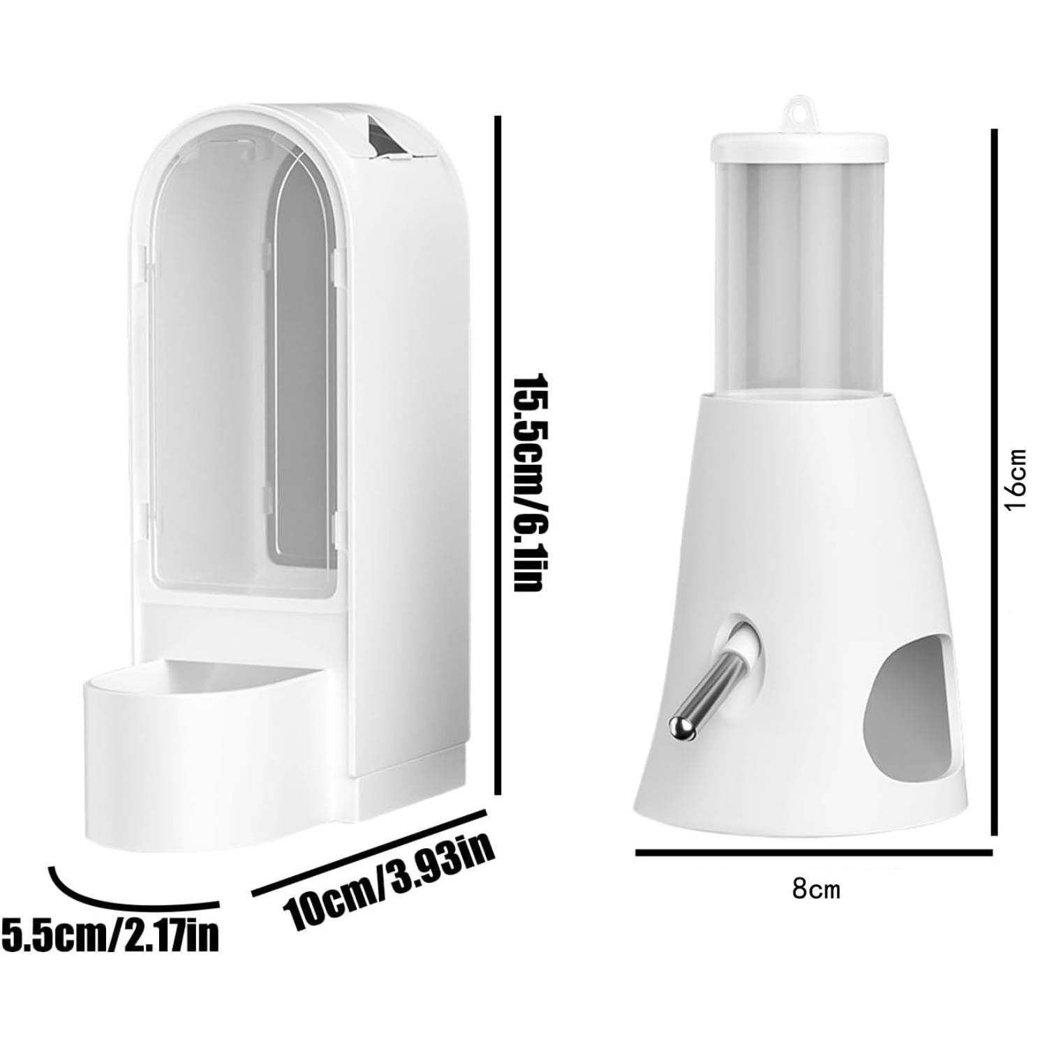 DtopbuyAge - Distributeur combo hamster/lapin - Eau et nourriture intégrées DtopbuyAge - Image 4
