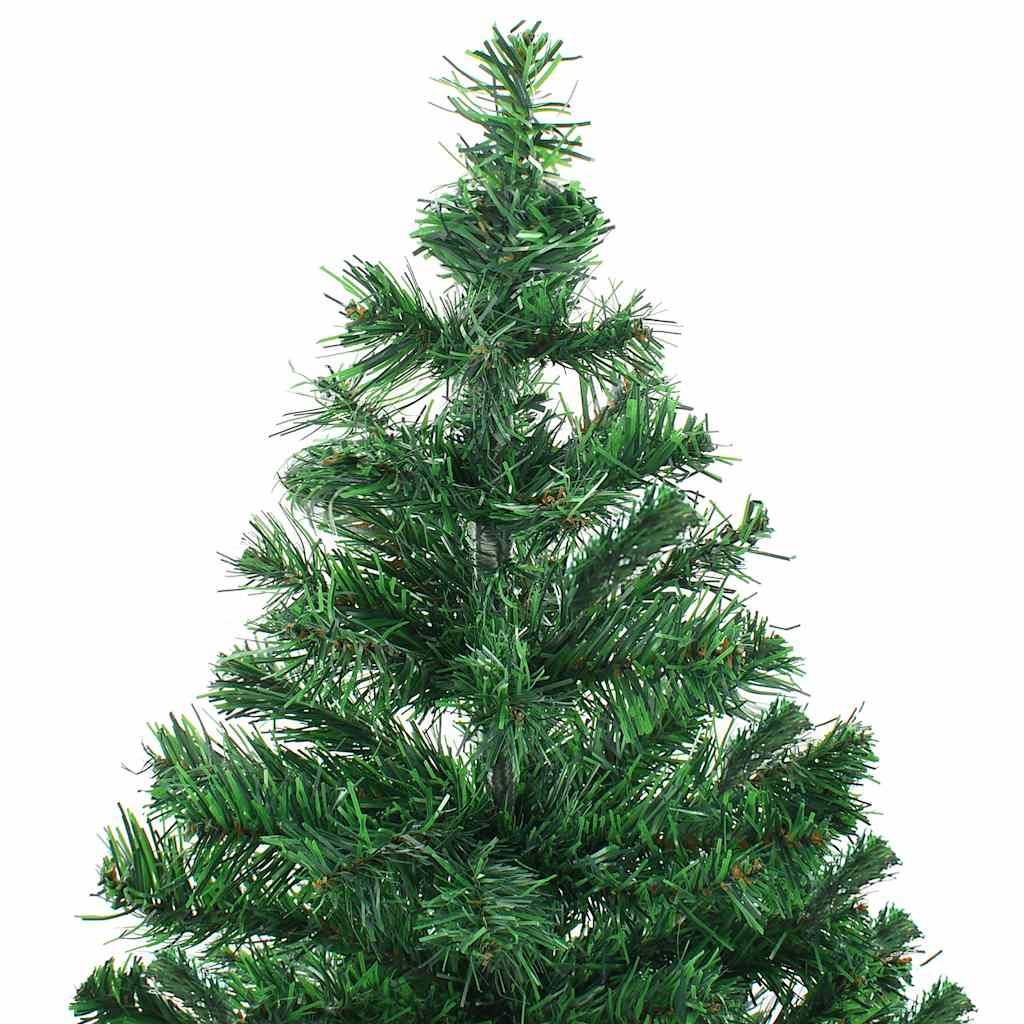 Sapin de Noël artificiel réaliste pré-éclairé LED avec boules 180 cm – ComfortXL Outdoor Living - Image 3