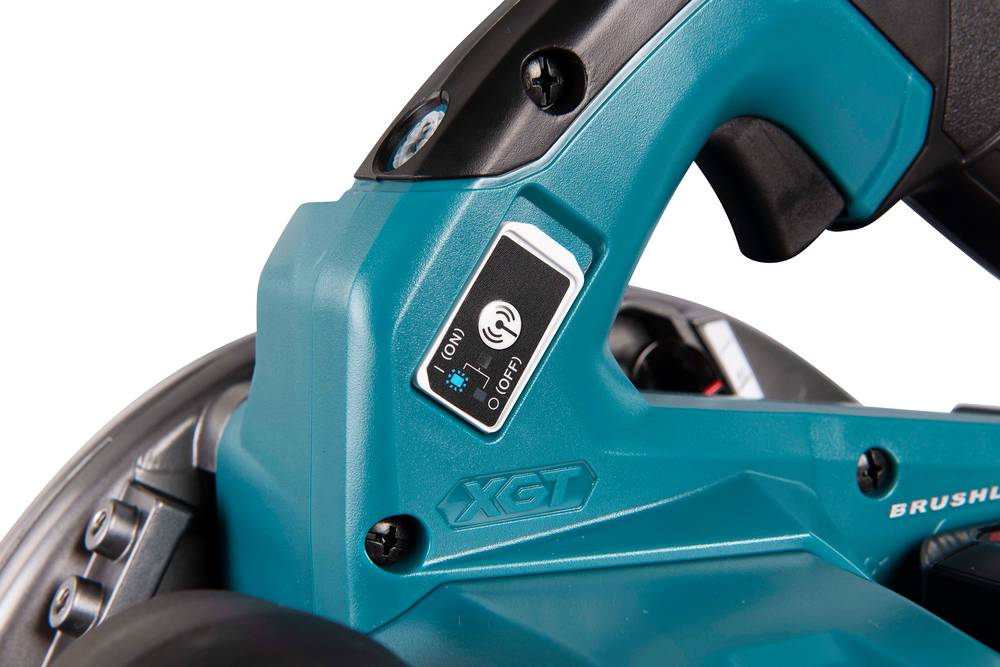 Scie circulaire 40V XGT Ø190 mm Bluetooth - MAKITA - avec 2 batteries 40V 4.0Ah - chargeur - MakPack - HS004GM202 - Image 6