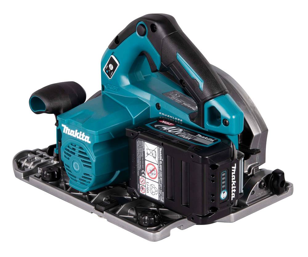 Scie circulaire 40V XGT Ø190 mm Bluetooth - MAKITA - avec 2 batteries 40V 4.0Ah - chargeur - MakPack - HS004GM202 - Image 2