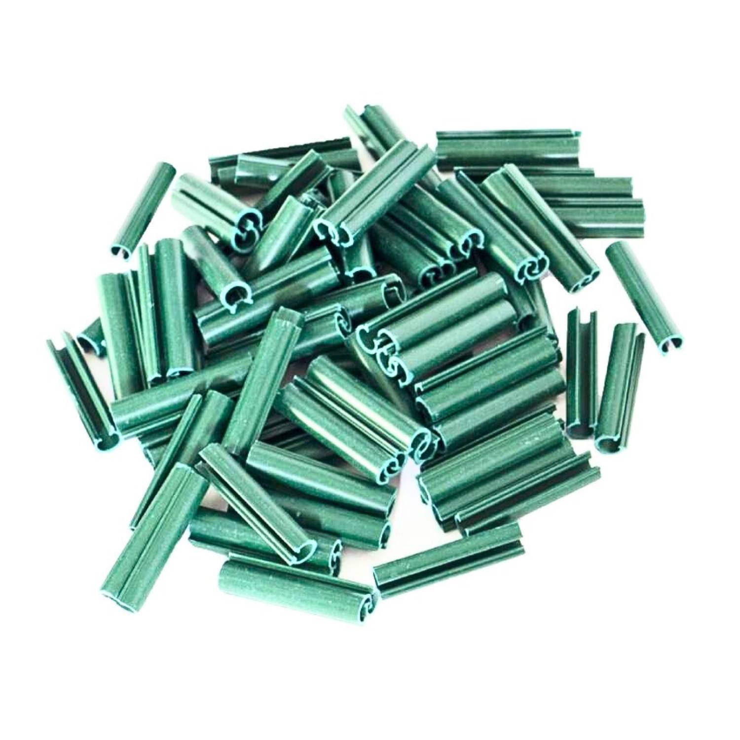 Sans Marque - Clips de fixation pour kit brise vue occultant - lot de 50 Unité Vert - Image 2
