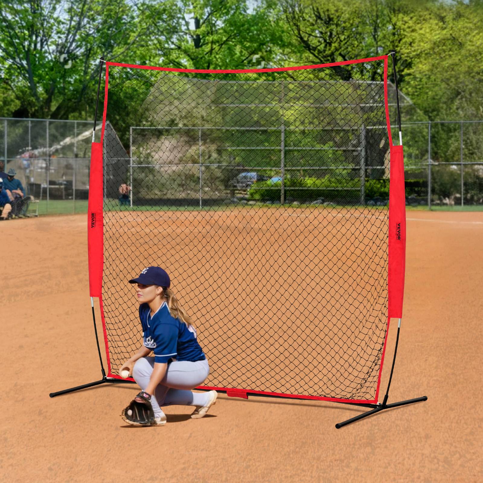 Vevor - VEVOR Filet d'Entraînement de Baseball Softball Filet Pare-ballons 238x212 cm - Image 8