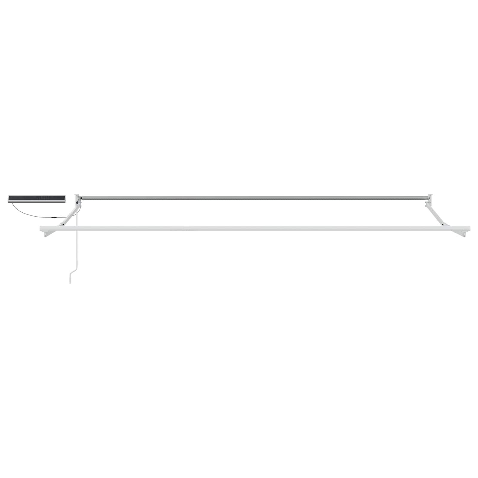 ComfortXL - Store banne électrique alu polyester terrasse motorisé solaire beige blanc 4x3m - ComfortXL Outdoor Living - Image 5