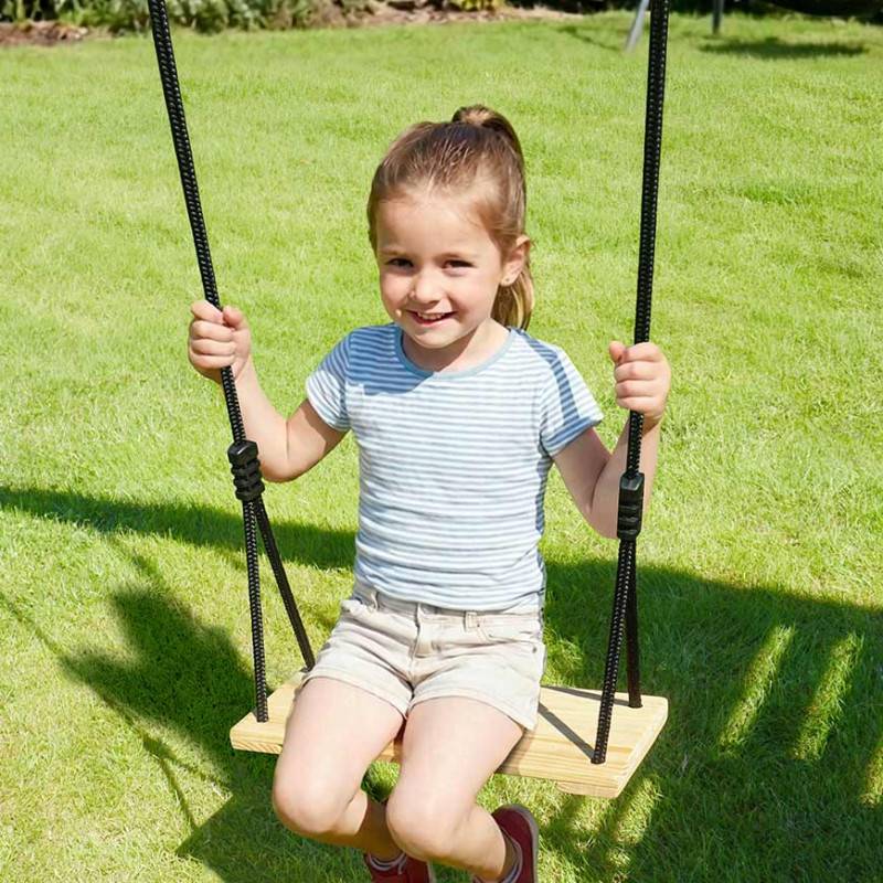 Soulet - Aire de jeux multi-activités en bois avec 2 balançoires HECTOR - Image 8