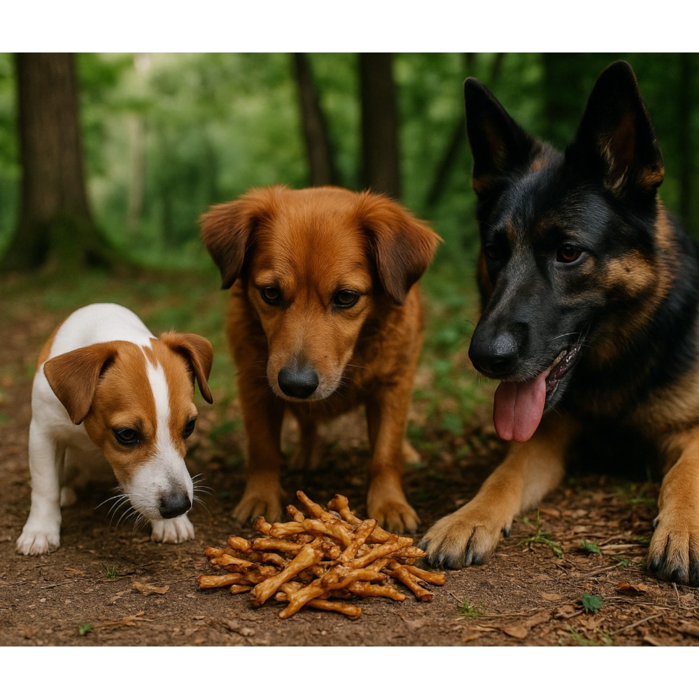 France Croquettes - France Croquettes Friandise pour chien Pattes de poulet séchées - 500 g - Image 3
