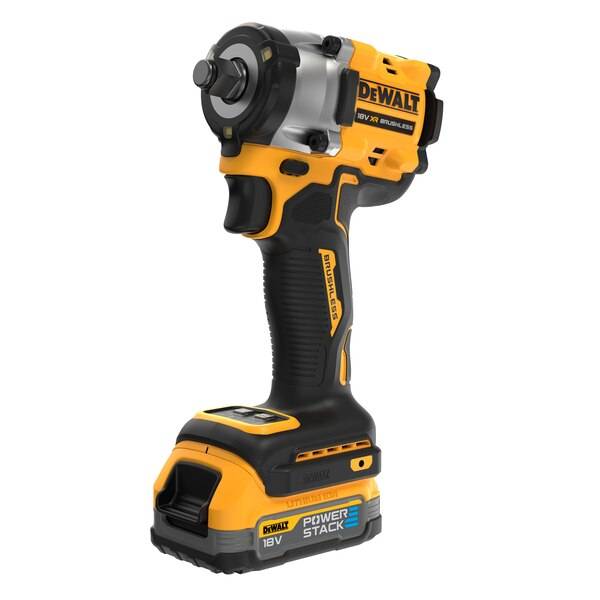 Boulonneuse à chocs 1/2' XR 18V 1.7Ah Li-Ion brushless jonc sécurité Powerstack DEWALT - DCF921E2T-QW - Image 3