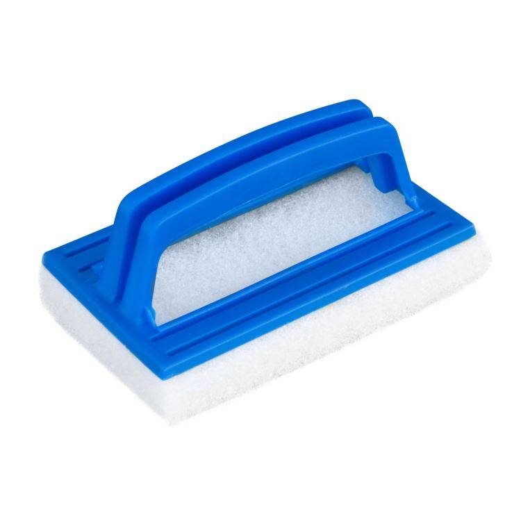 Aqualux - Brosse ligne d'eau récurante rectangle AQUALUX poignée moulée - 200164 - Image 1