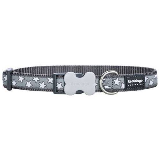 Collier chien Red Dingo gris étoiles blanches Taille : T3 RED DINGO