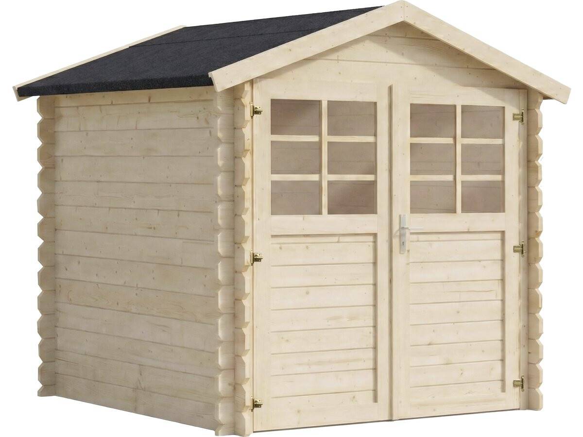 Abri De Jardin En Bois "beaumont" - 4.48 M² - 223 X 201 Cm -  28 Mm -habitat Et Jardin - Image 1