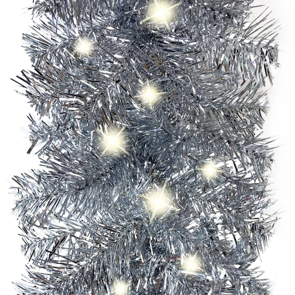 Guirlande de Noël Lumineuse PVC Décoration Scintillante 300 LED Argenté 20 m – ComfortXL Outdoor Living - Image 3