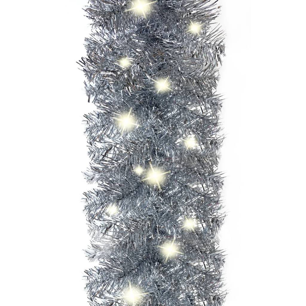 Guirlande de Noël Lumineuse PVC Décoration Scintillante 300 LED Argenté 20 m – ComfortXL Outdoor Living - Image 6