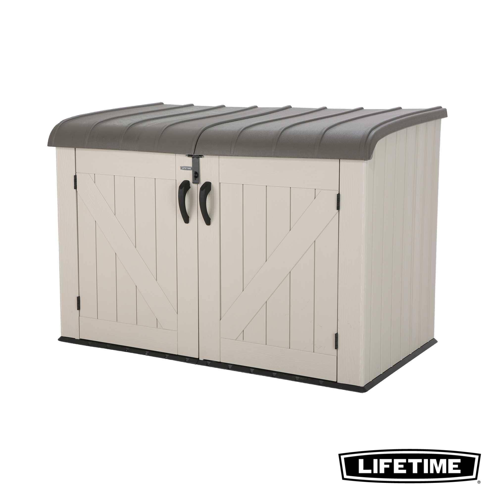 Lifetime - Abri horizontal d'exterieur résine 2123L / 2.1 m3 LIFETIME #60170 - Image 1