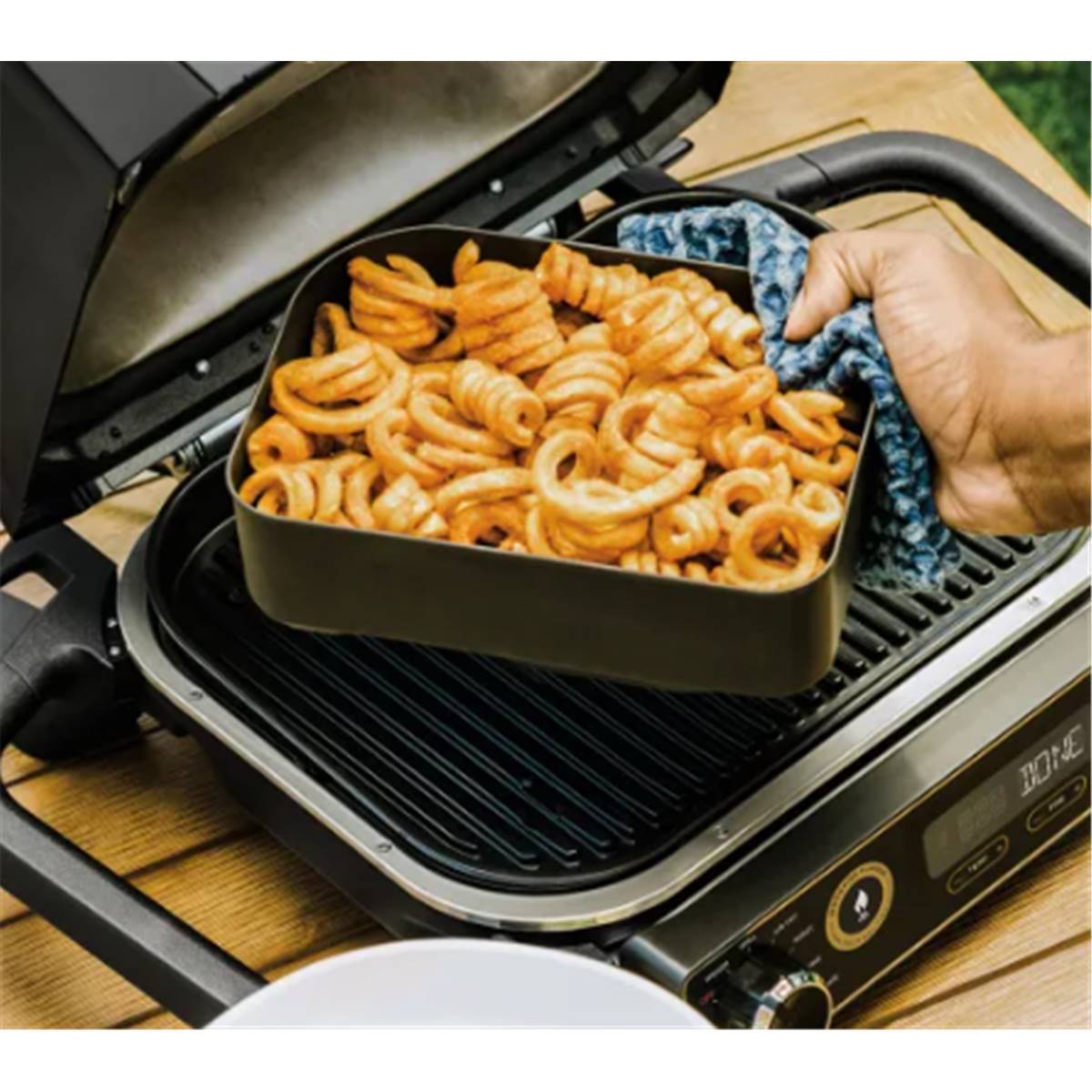 Panier Crousti pour Barbecue électrique/Fumoir Ninja Woodfire - Image 2