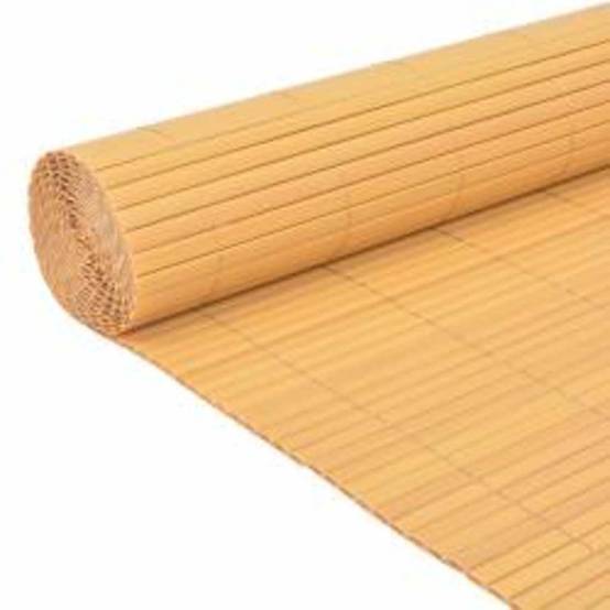 Clôture de jardin double face PVC jaune 110 x 500 cm - PANGIVO - Image 3