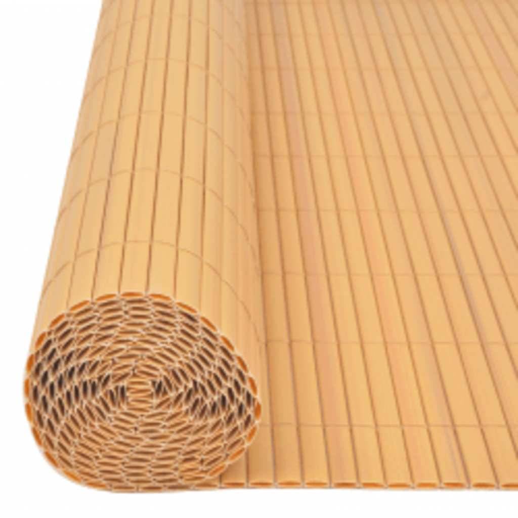 Clôture de jardin double face PVC jaune 110 x 500 cm - PANGIVO - Image 4