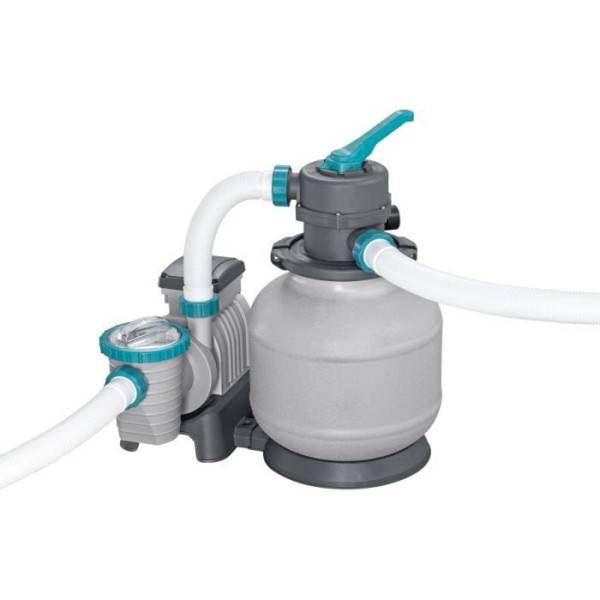 Bestway - Kit piscine hors sol tubulaire BESTWAY - APX 365 - 956 x 488 x 132 cm - Rectangulaire (Filtre a sable, 500g polysphere, échelle - Image 6