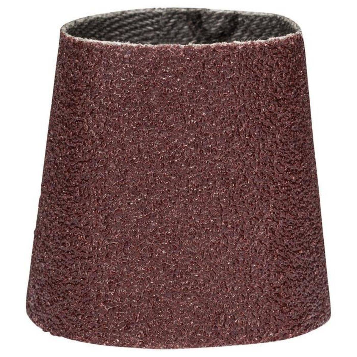 Bosch - Manchon abrasif conique 80 grains 30 mm SHK30 K80 - pour bois, métal, matériaux synthétiques - Bosch