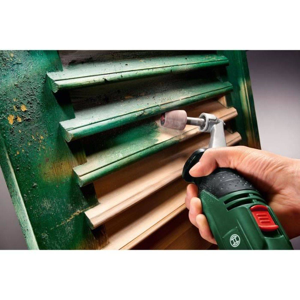 Bosch - Manchon abrasif conique 80 grains 30 mm SHK30 K80 - pour bois, métal, matériaux synthétiques - Bosch - Image 3