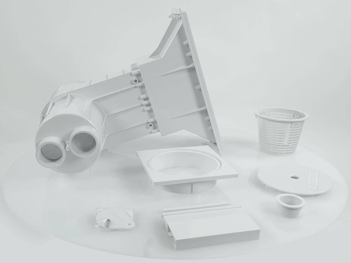 Skimmer premium grande meurtrière (béton) - Hayward - Image 2