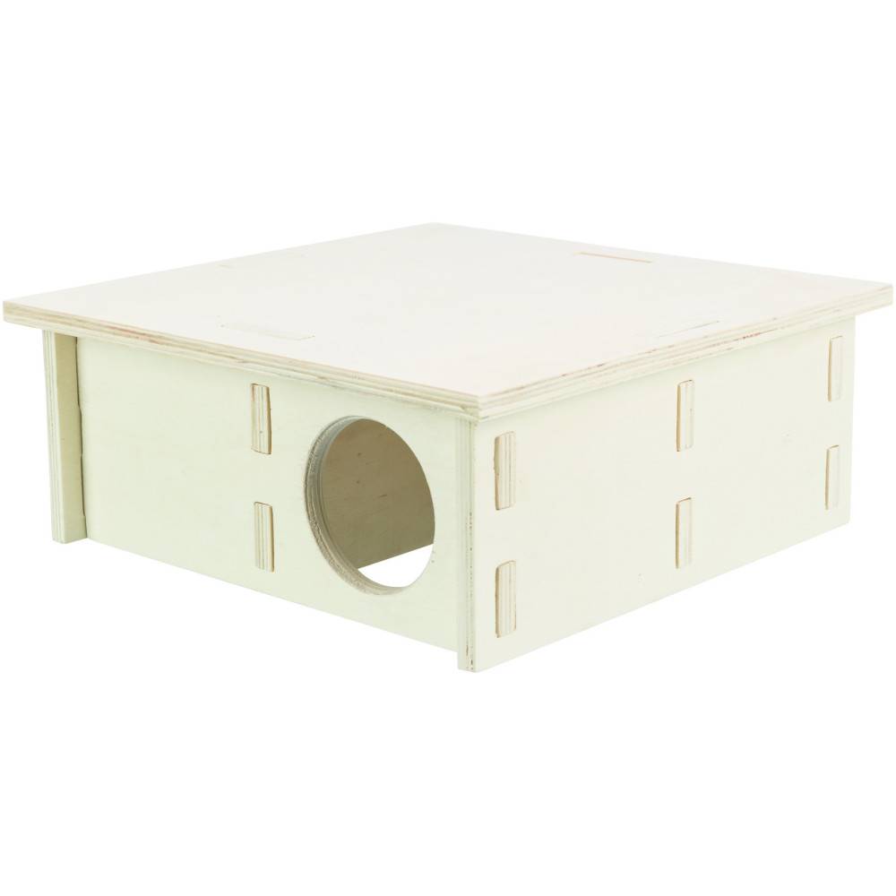 Trixie - Maison emboitable 4 chambres 30 × 12 × 30 cm pour grands hamsters, dègues - Image 2