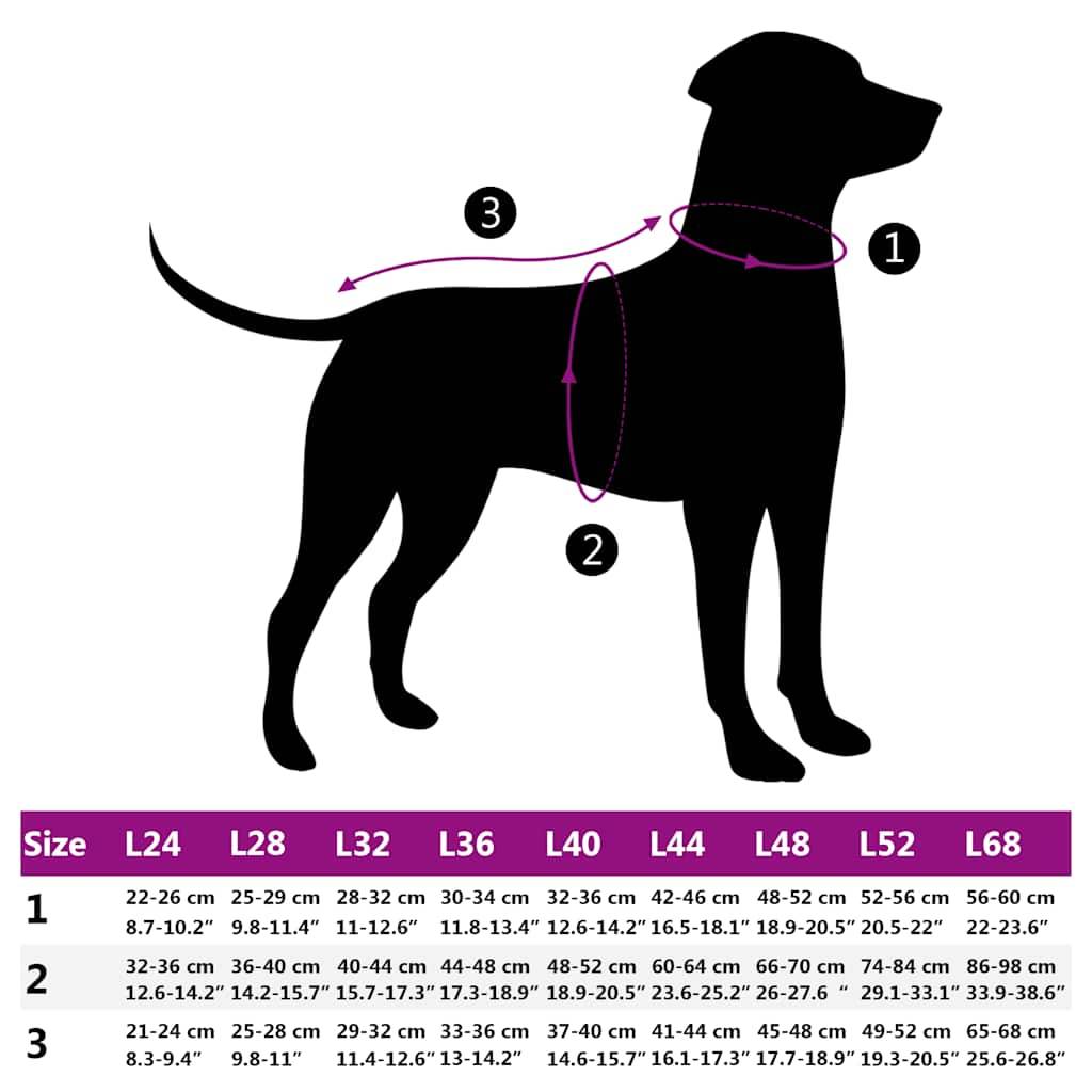 Vidaxl - Manteau pour chiens avec harnais imperméable réfléchissant L68 vidaXL 4019891 - Image 3