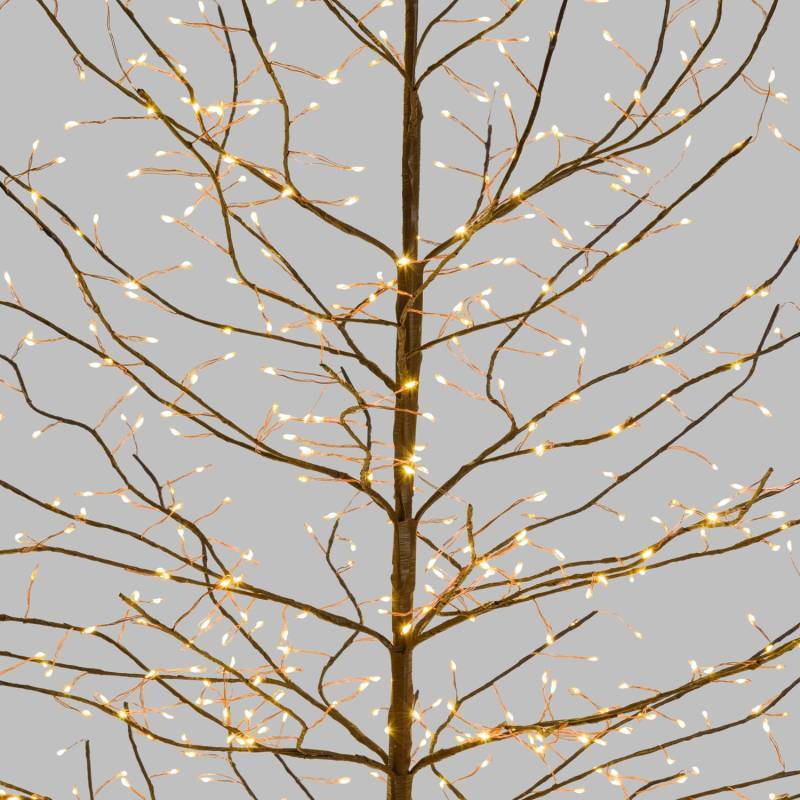 Lotti - Arbre Lumineux TILLEUL Marron H200cm 1120 MicroLED FlashLED Blanc chaud Lotti - Image 3