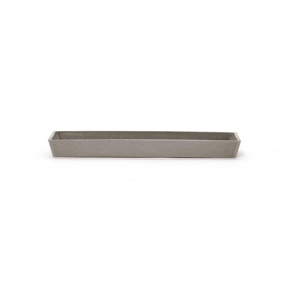 Ecopots - Soucoupe Rectangular 25 Taupe - 25 x 9 x H. 2,3 cm ECOPOTS - Image 2