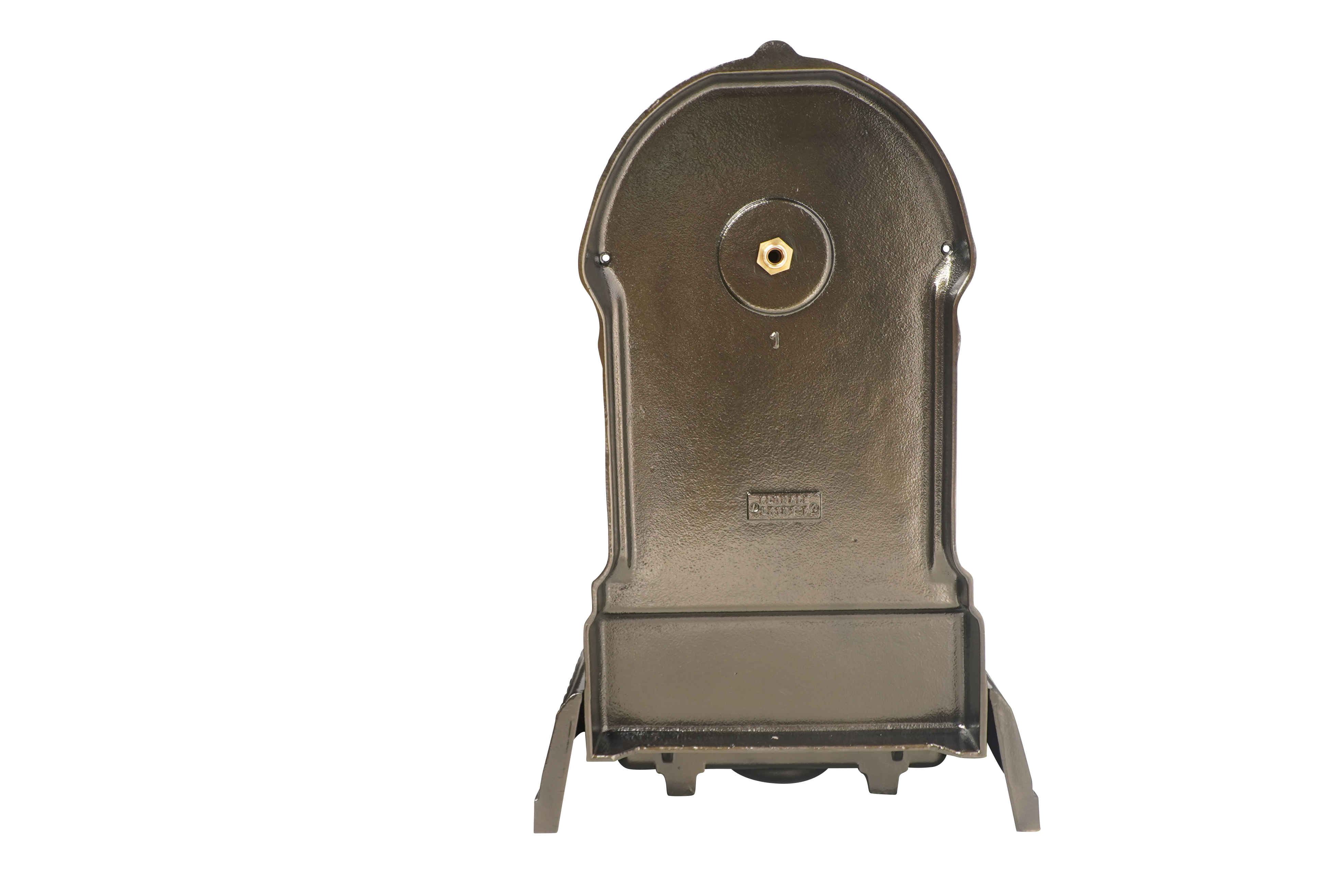 Fontaine chasse au marais Dommartin vieux bronze avec robinet colvert H.87 - Image 2