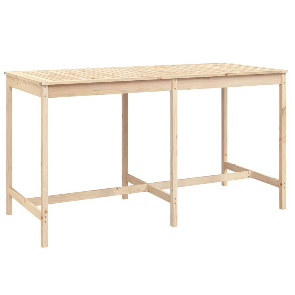 Helloshop26 - Ensemble de bar de jardin 9 pièces bois de pin massif - Image 5