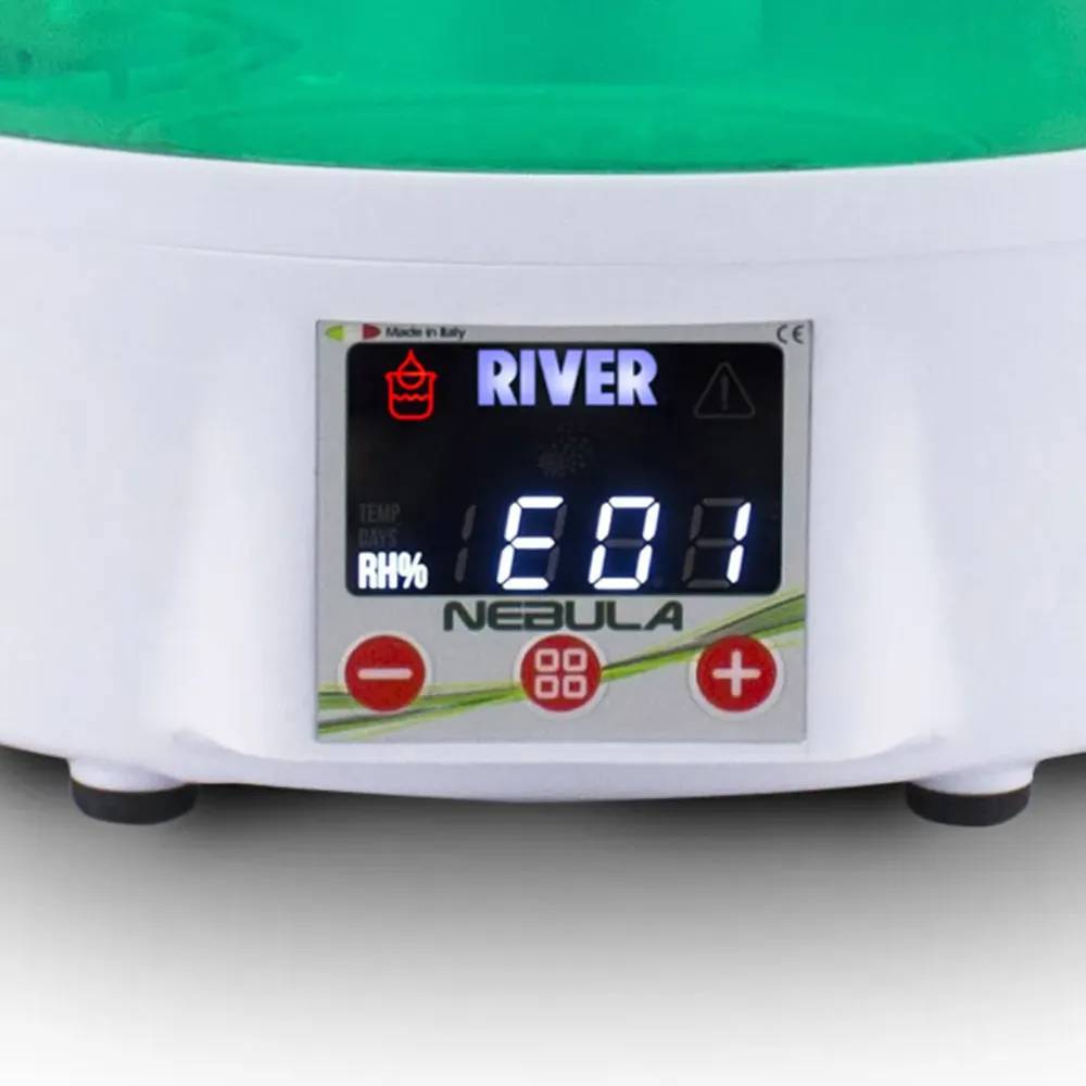 Couveuse automatique Egg Tech 49 Biomaster River Systems avec humidificateur Nebula River Systems - Image 7