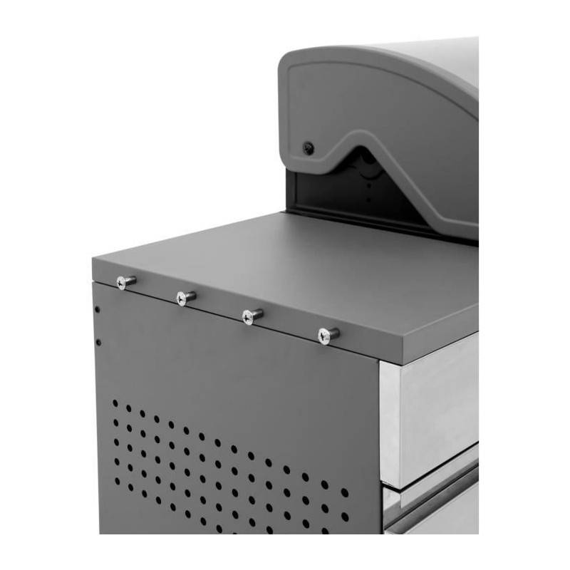 Barbecue A Gaz - Cooking Box - Brisbane - Cuisine Inox - 142 X 57 X 112 Cm - Gris - Image 5
