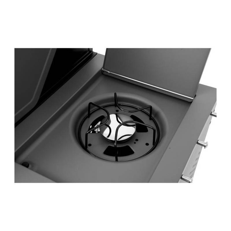 Barbecue A Gaz - Cooking Box - Brisbane - Cuisine Inox - 142 X 57 X 112 Cm - Gris - Image 4