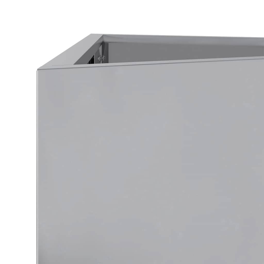 Support pot & bac acier argent  40 x 34,5 x 75 cm  - Prolenta premium p353.5 - Image 9