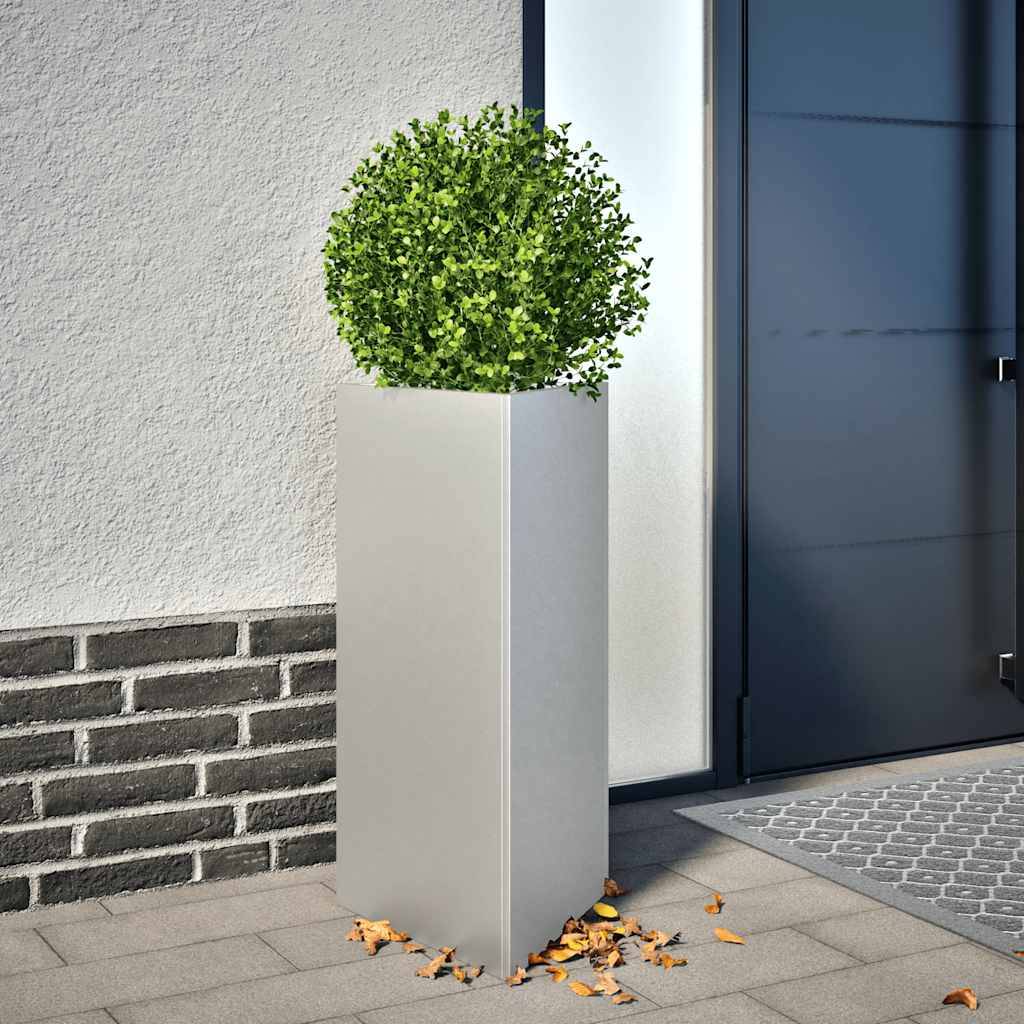 Support pot & bac acier argent  40 x 34,5 x 75 cm  - Prolenta premium p353.5 - Image 2