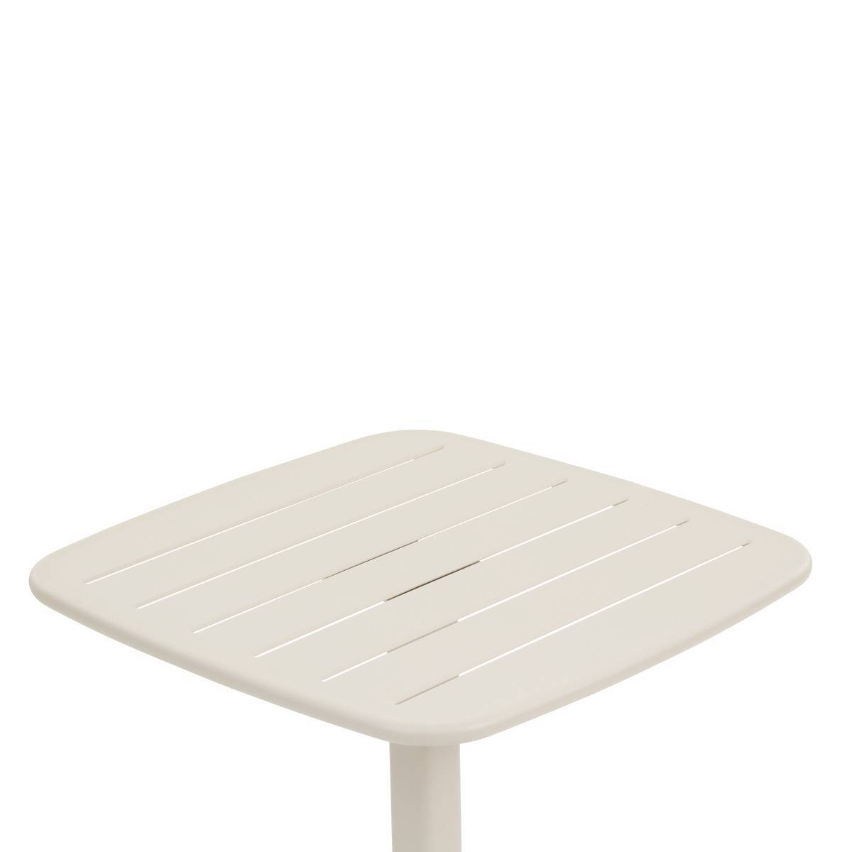 Hesperide - Table haute de jardin 2 places Alegoria 70x70cm argile - Hespéride - Image 3