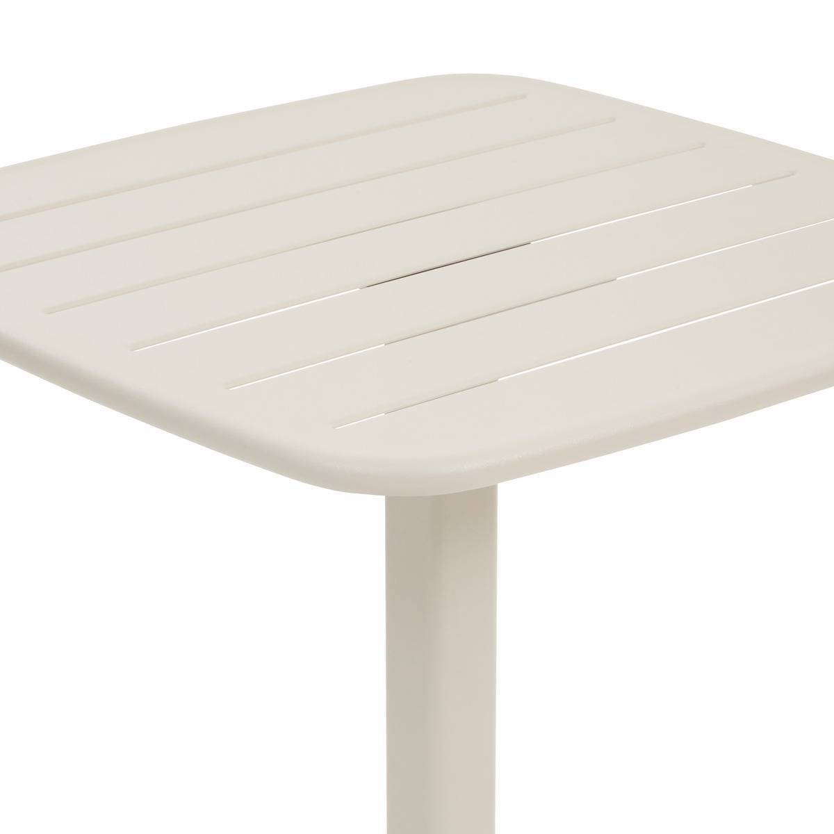 Hesperide - Table haute de jardin 2 places Alegoria 70x70cm argile - Hespéride - Image 5