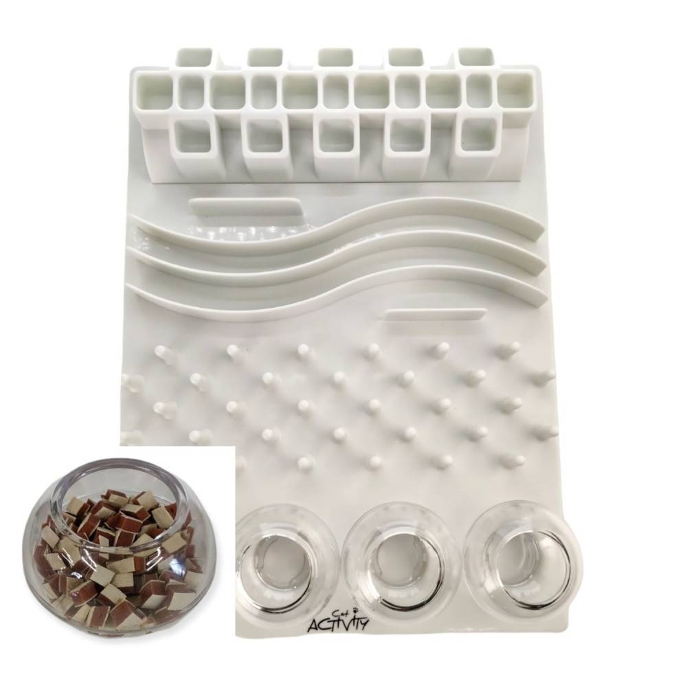 animallparadise - Jeu pour chat Fun Board jeux de stratégie avec 50g de friandises - Image 1