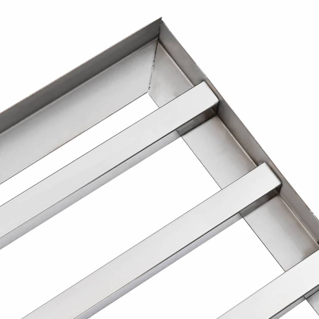 PANGIVO - Râteau de nivellement acier inoxydable argenté 75 x 25 x 6 cm - PANGIVO - Image 7