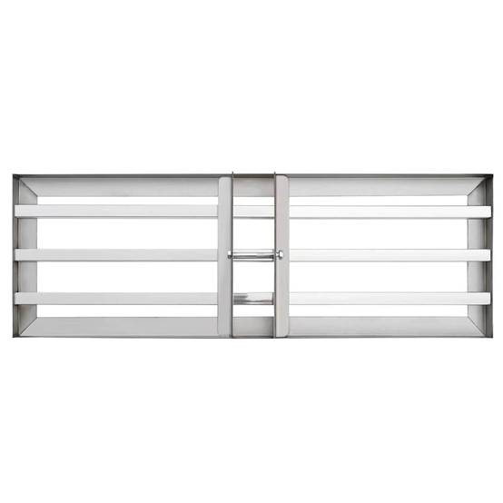 PANGIVO - Râteau de nivellement acier inoxydable argenté 75 x 25 x 6 cm - PANGIVO - Image 9