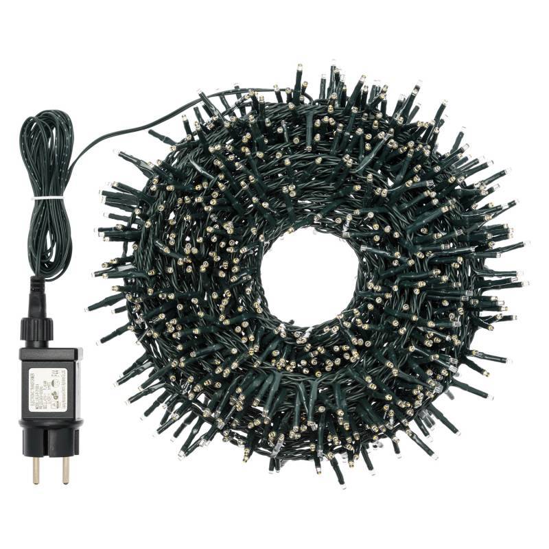 Lotti - Guirlande Boa 20M D6cm 1000 mini LED multicolore blanc chaud et froid Multiflash 31V Lotti - Image 3