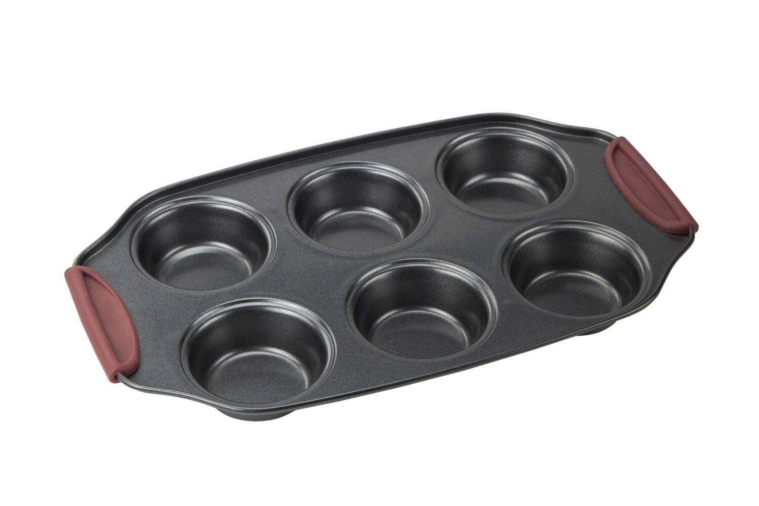 Moule à muffins avec revêtement anti-adhésif - 31 x 18 cm - En acier carbone - Convient aux fours - Myway - Image 1