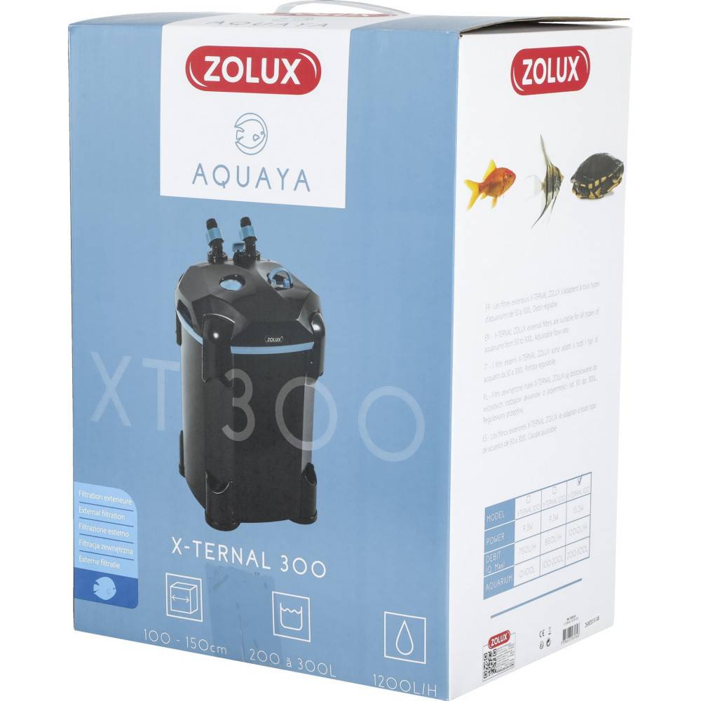 Zolux - Pompe x-ternal 300 puissance 13.2 w débit 1200l/h max 300l - Image 3