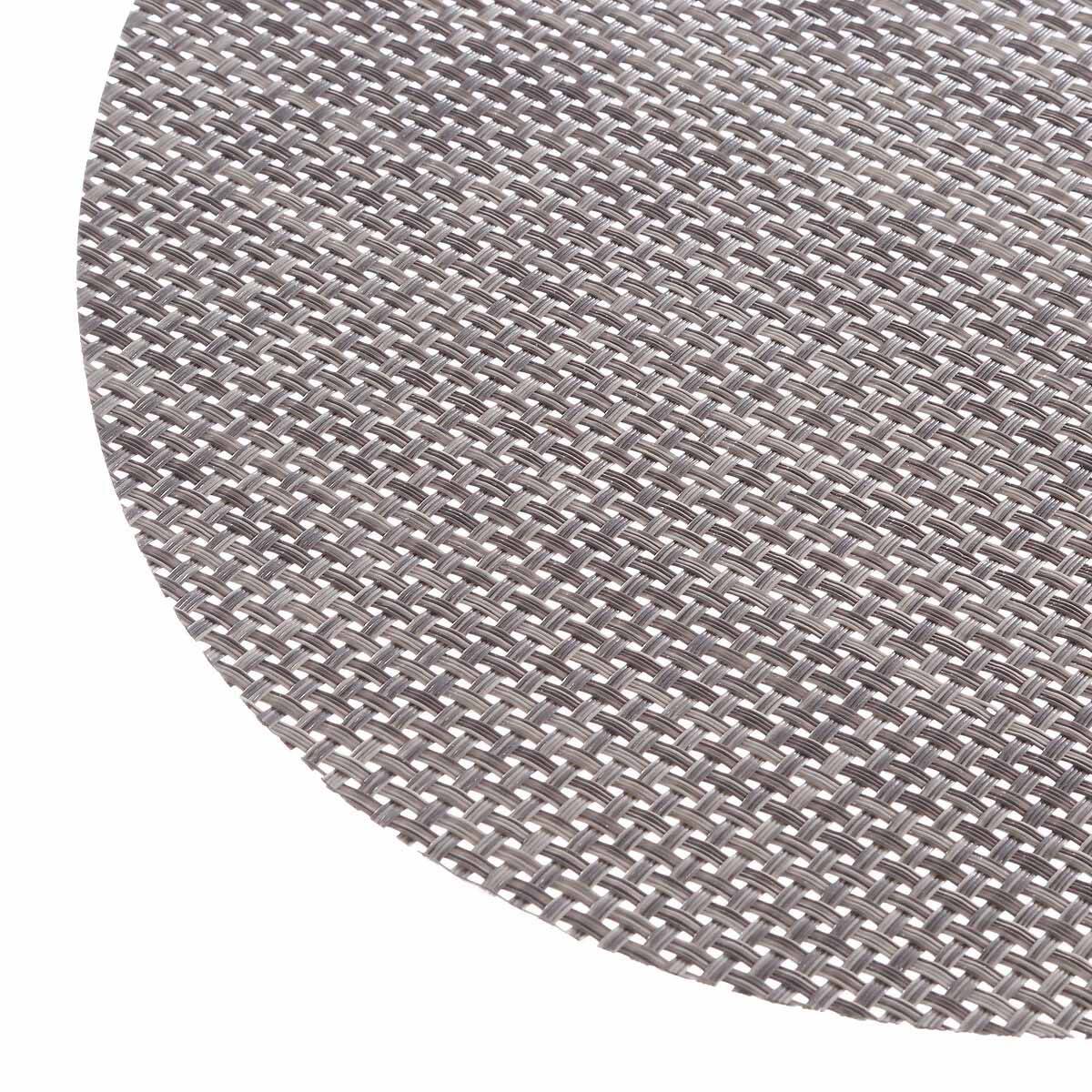 Set de Table Ovale "Maoli" 35x48cm Gris - Image 2
