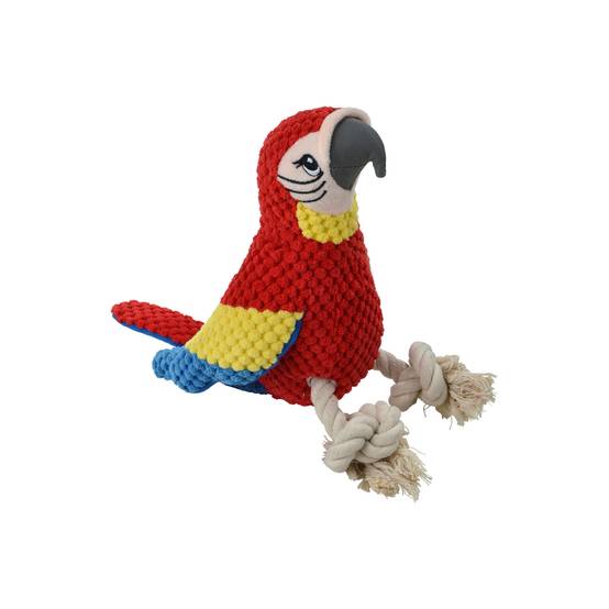Jeu peluche Mateo le perroquet corde pour chien - Image 1