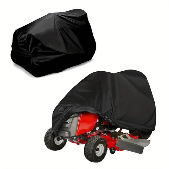 IntiMeg - Housse monobloc pour tondeuse à gazon, tracteur et mobilier d'extérieur, imperméable et anti-poussière, 183 x 137 x 117 cm IntiMeg - Image 6
