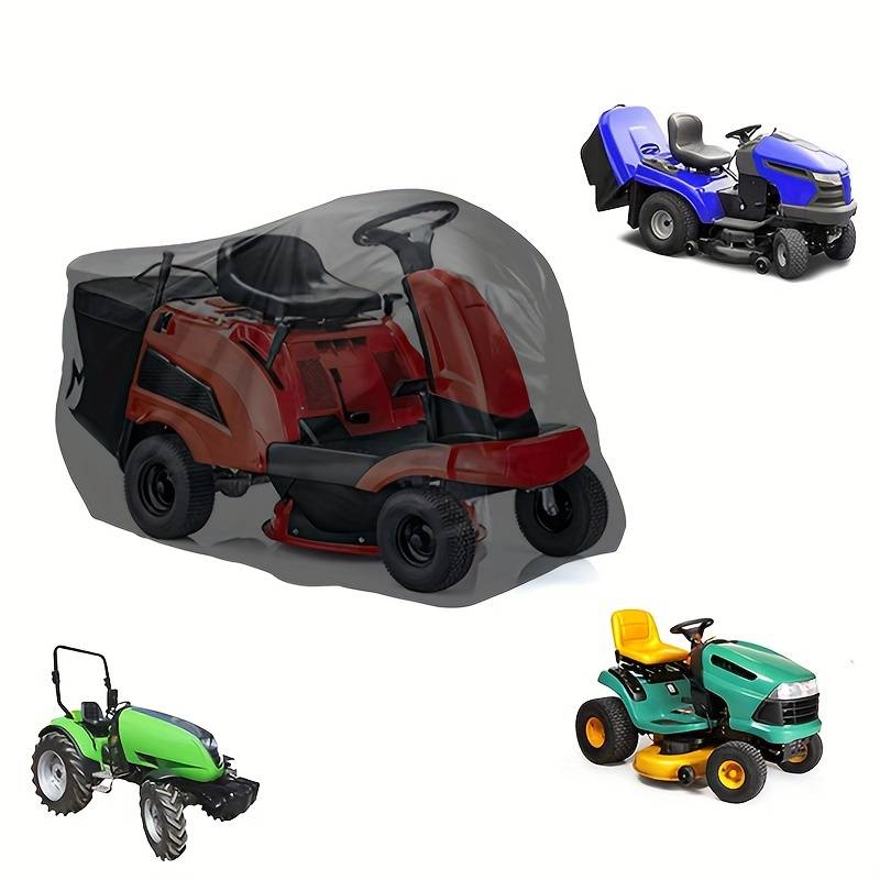IntiMeg - Housse monobloc pour tondeuse à gazon, tracteur et mobilier d'extérieur, imperméable et anti-poussière, 183 x 137 x 117 cm IntiMeg - Image 5