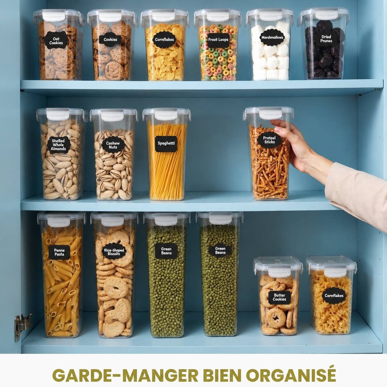 Boîtes de Conservation Alimentaire Hermétiques avec Couvercles Lot de 24 - Image 6