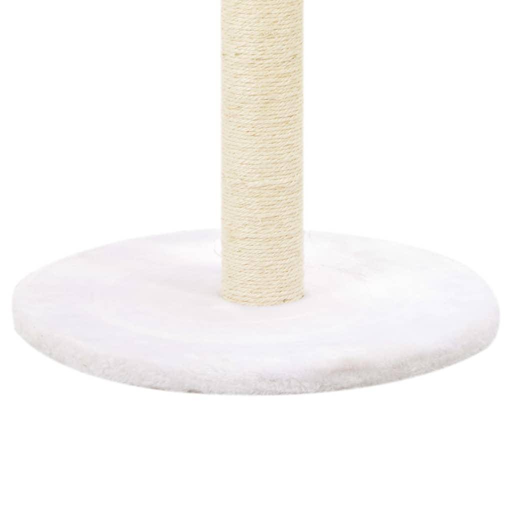 Helloshop26 - Arbre à chat griffoir grattoir niche jouet animaux peluché en sisal naturel bois de saule - Image 5
