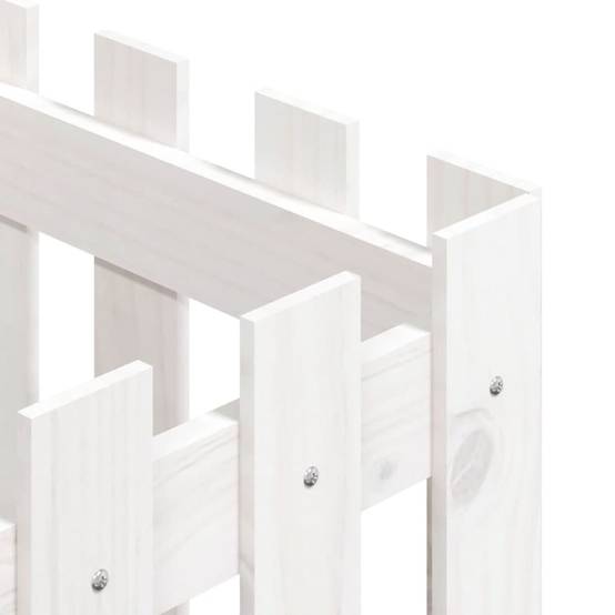 Prolenta Premium - Jardinière bois blanc 40 x 40 x 40 cm - Prolenta premium p321.6 - Image 7